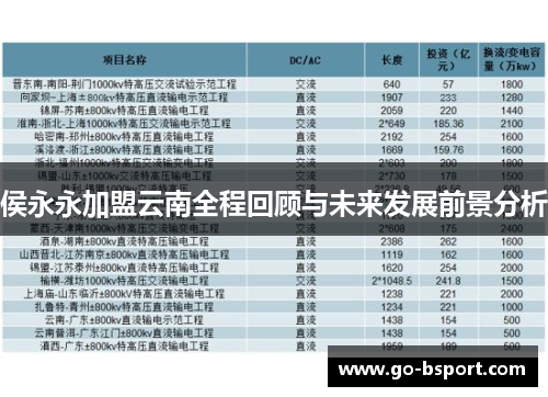 侯永永加盟云南全程回顾与未来发展前景分析